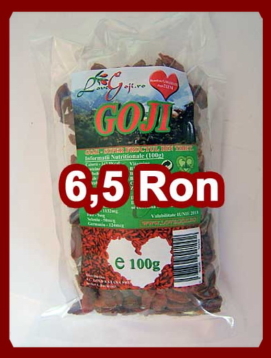 Goji un super fruct