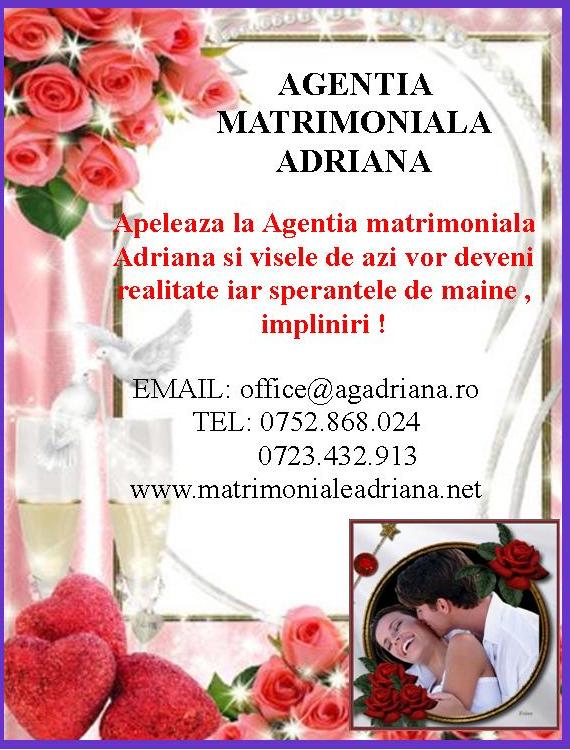 Agentia matrimoniala Adriana Timisoara