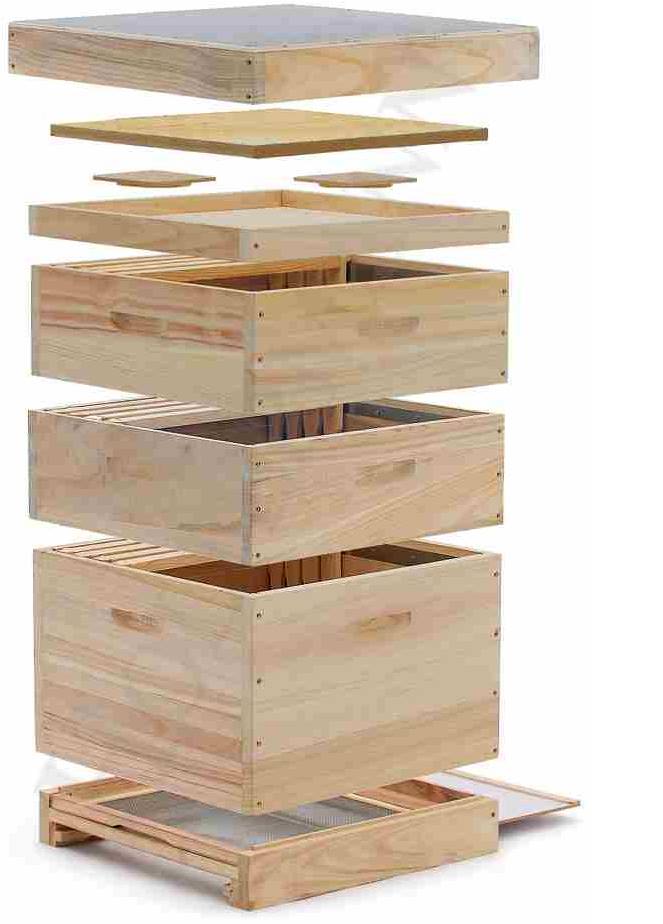 Stup 10 rame vertical Dadant