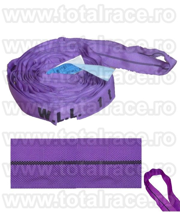 Sufe ridicare textile circulare 1 tona 1 metru