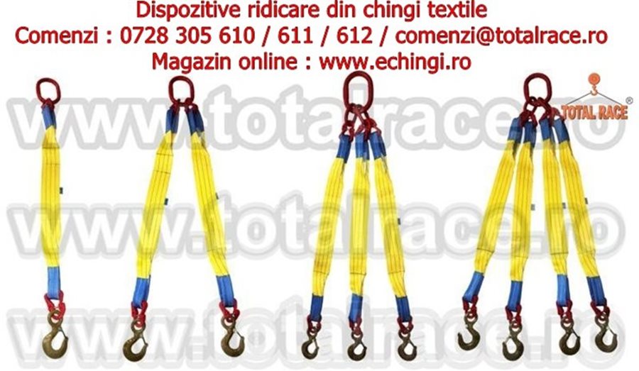 Echipament ridicare chingi sistem macarale stoc Bucuresti