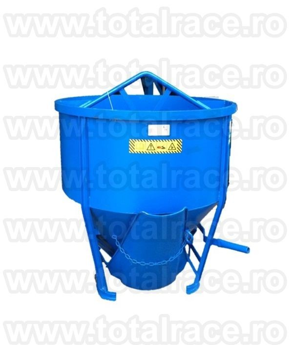 Bene beton cu jgheab, bena macara,bena beton