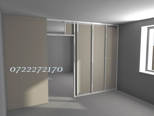 Montaj pereti despartitori-pereti de compartimentare rigips gipscarton