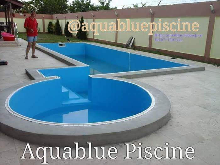 Placat Piscine cu membrană pvc Liner