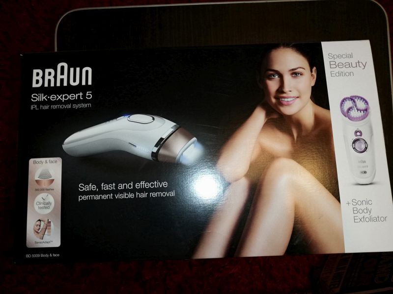 Epilator(epilare definitiva) + exfoliator BRAUN SILK-EXPERT PL BD 5009