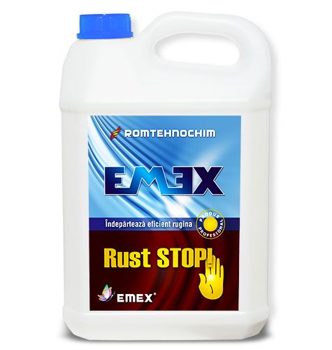 Solutie pentru Indepartarea Ruginii EMEX RUST STOP Solutie pentru Indepartarea Ruginii EMEX RUST STOP