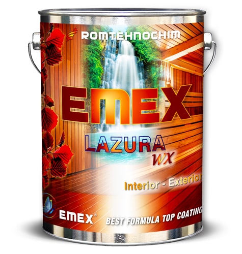 Lazura Colorata pentru Lemn EMEX WX