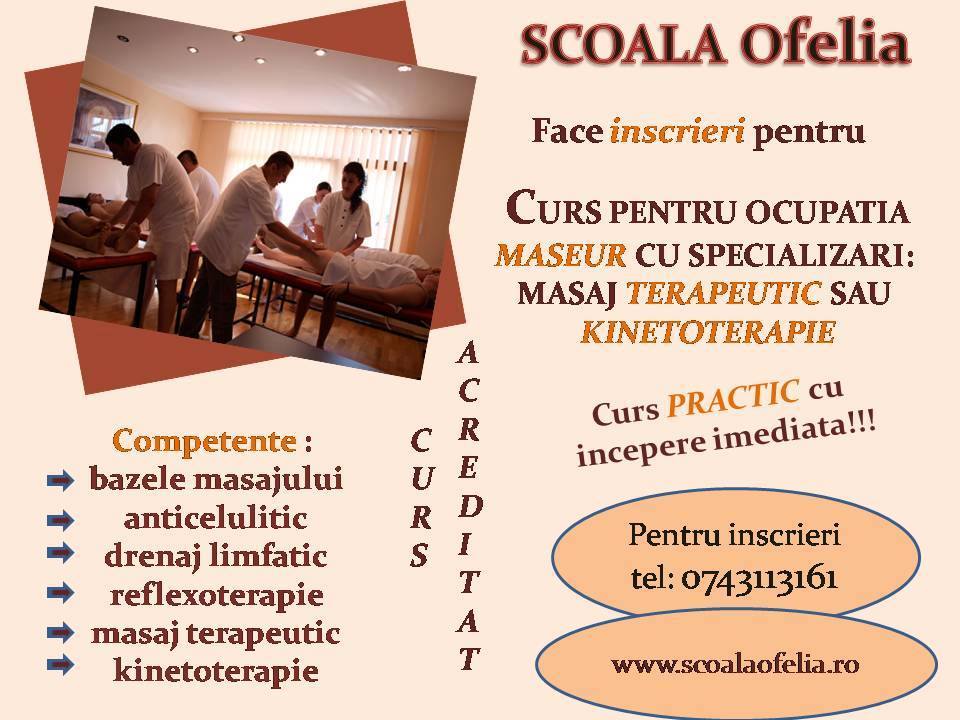 Curs Initiere Masaj