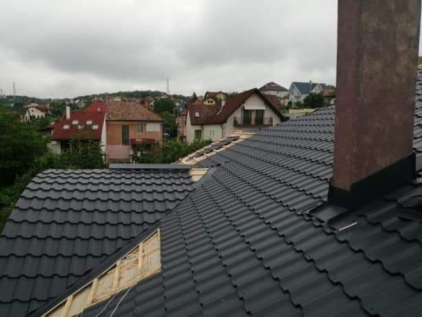 Firma de constructii-acoperisuri și tigla metalica reparatie, montaj tigla ceramica si de beton
