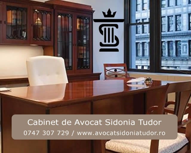 Cabinet de Avocat Sidonia Tudor ofera consultanta, asistenta si reprezentare juridica
