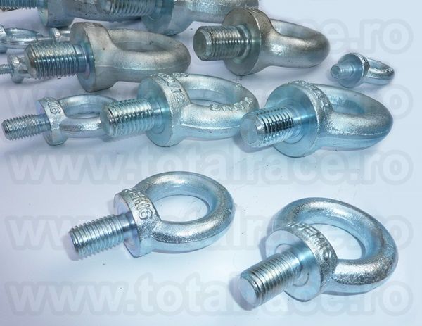 Inel de ridicat cu filet exterior DIN 580 stoc Bucuresti