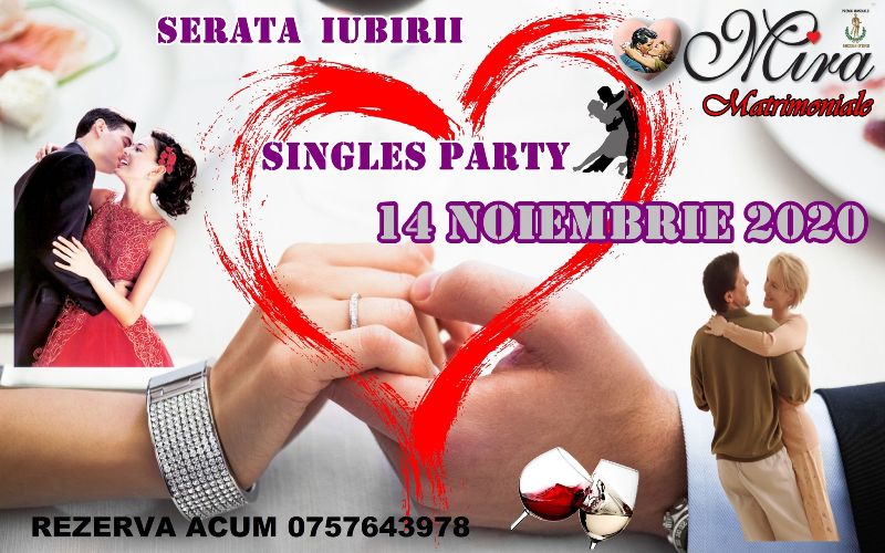 Party pentru cei Singuri – Serata Iubirii-14Noiembrie