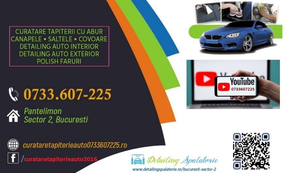 curatare tapiterie auto cu aburi detailing auto aburi spalatorie bucuresti spalare igienizare  aspirator cu aburi