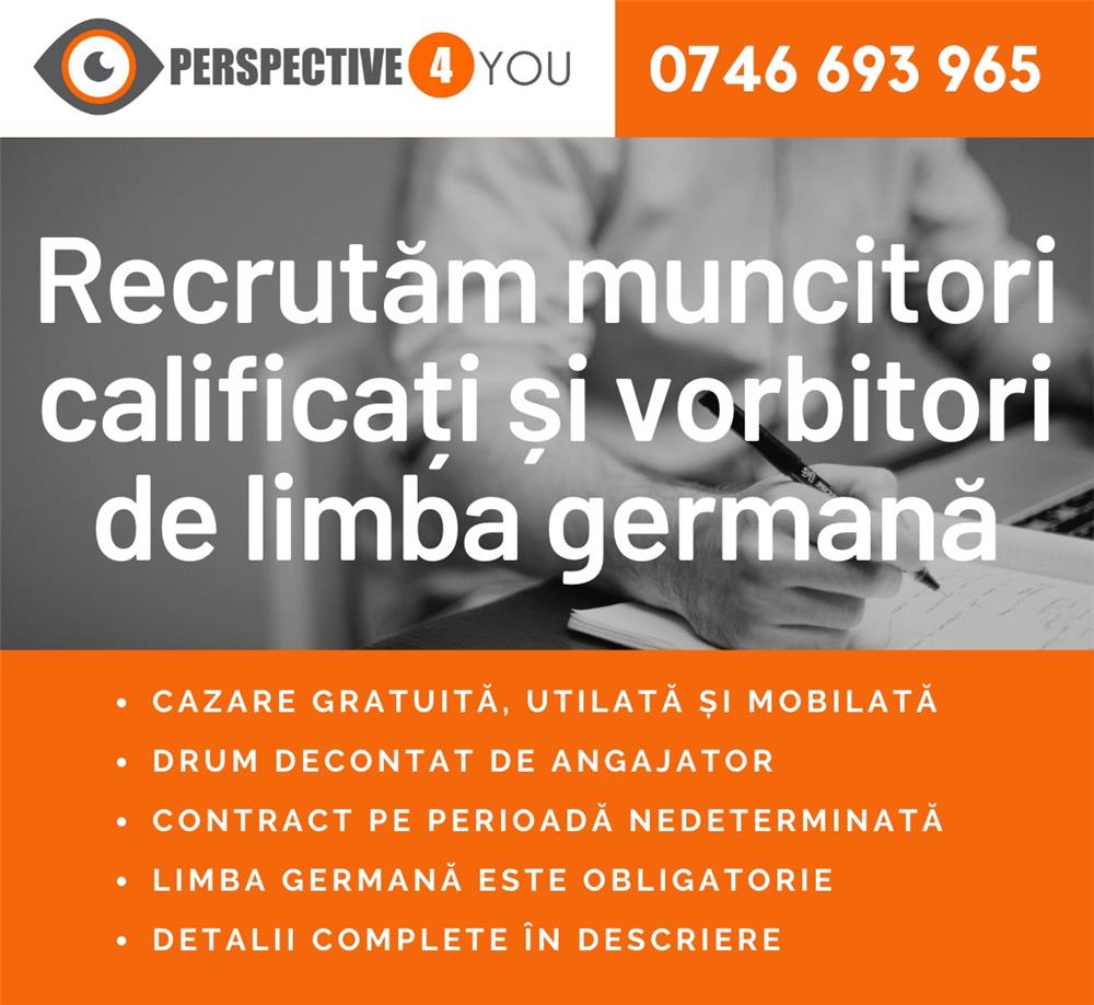 Lacatus mecanic cu limba Germana conversational