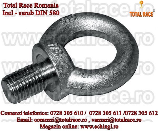 Inel de ridicat cu filet exterior DIN 580