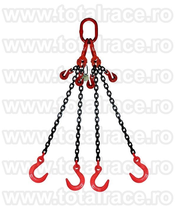Dispozitive de lant cu 2 brate cu carlige de turnatorie