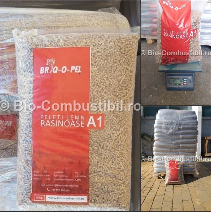 Peleti lemn A1 Briq-O-Pel