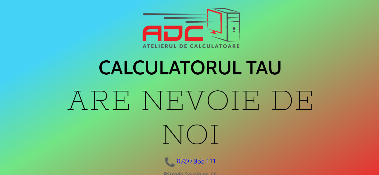 Service IT – reparatii calculatoare/laptop , instalare windows , configurare calculator