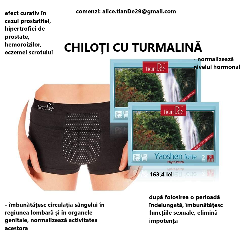 chiloti cu turmalina – amelioreaza orice tip de durere