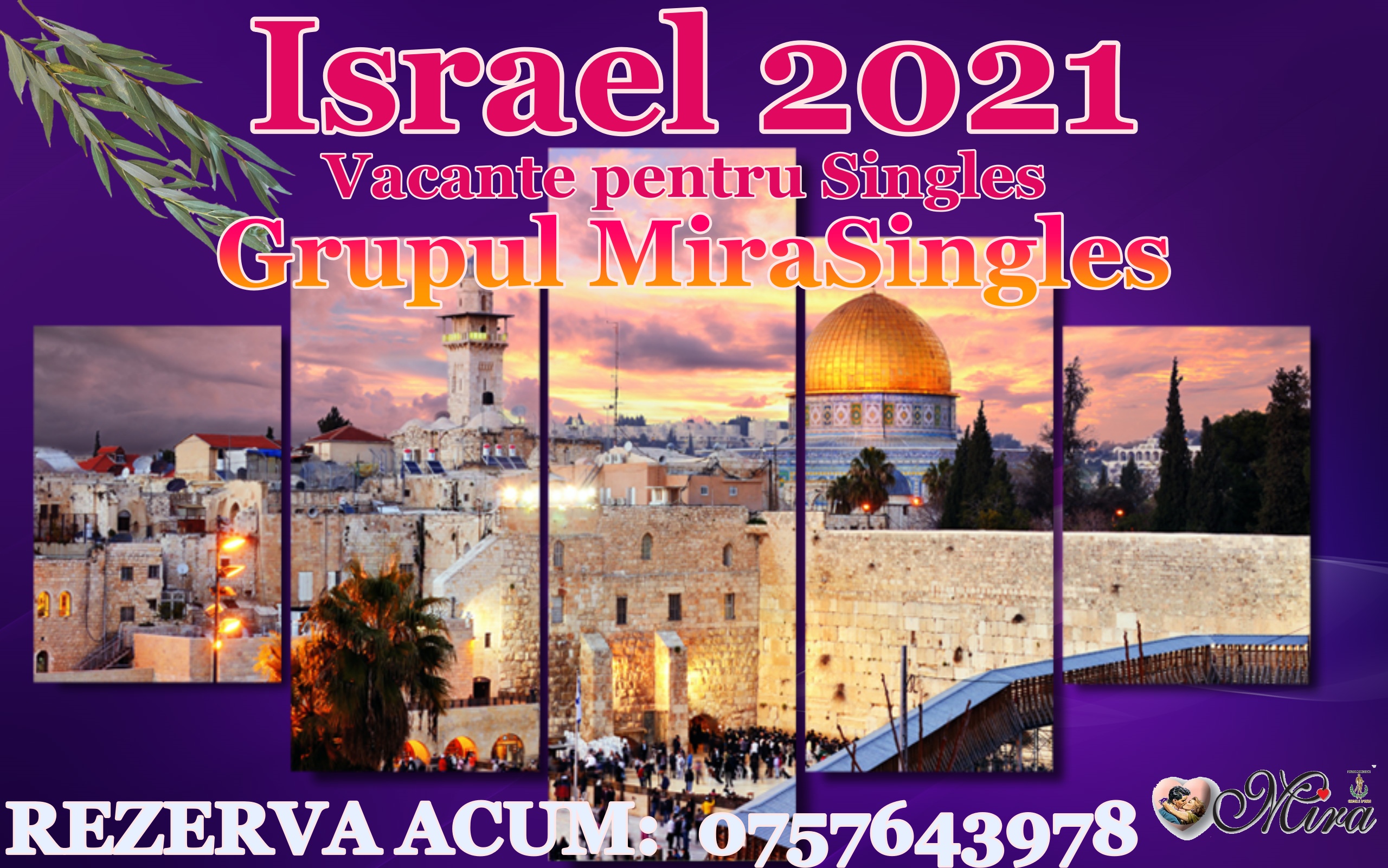 O vacanta  speciala in Israel 05-09 Octombrie
