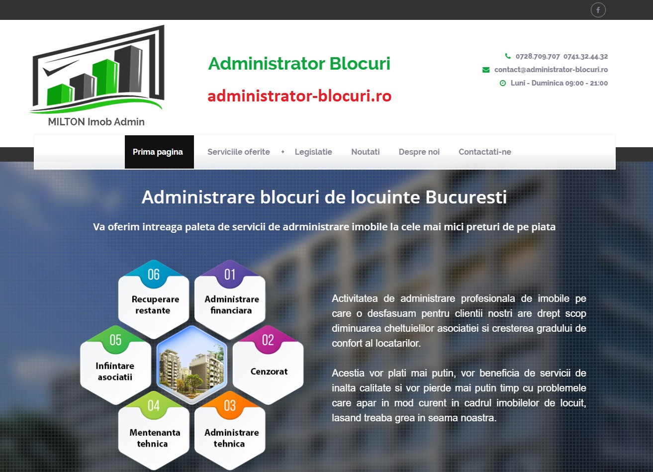 Administrator Blocuri Asociatii Proprietari Bucuresti