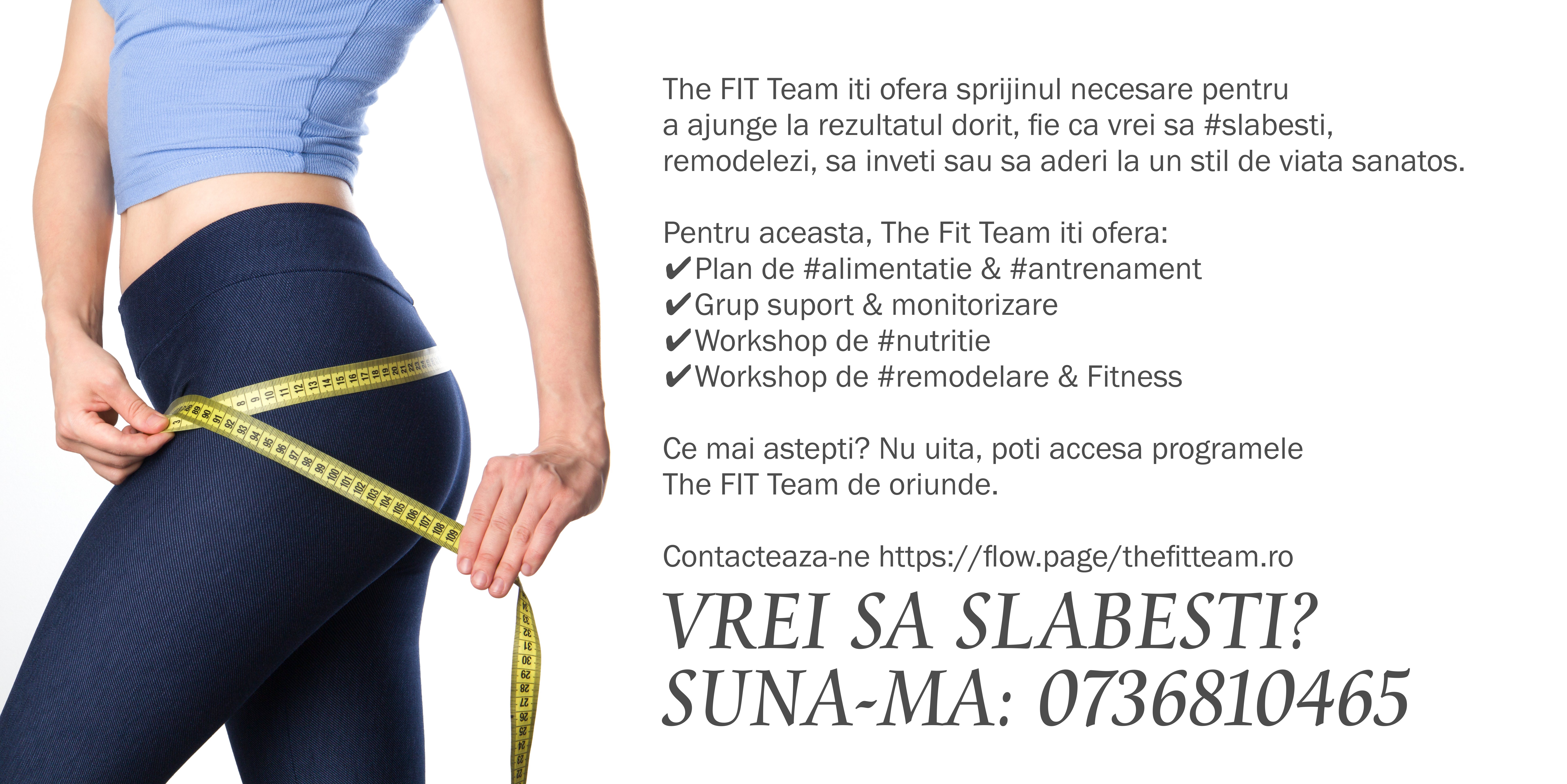 Vrei sa slabesti? Antreneaza-te cu The Fit Team de acasa!