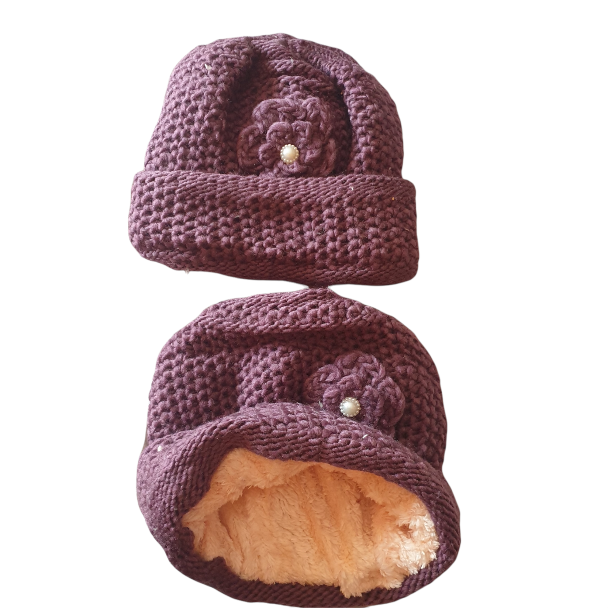 Caciula dama, captusita pe interior, marime universala