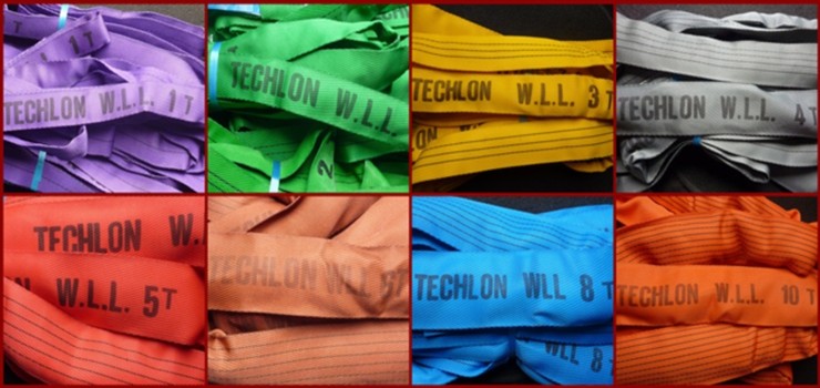 Chingi circulare, franghii circulare, sufe de ridicare,  sufe textile