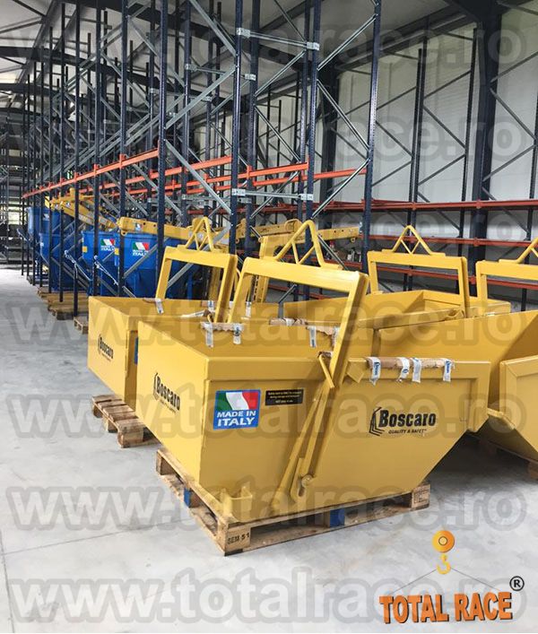 Cupe macara Cupa basculabila