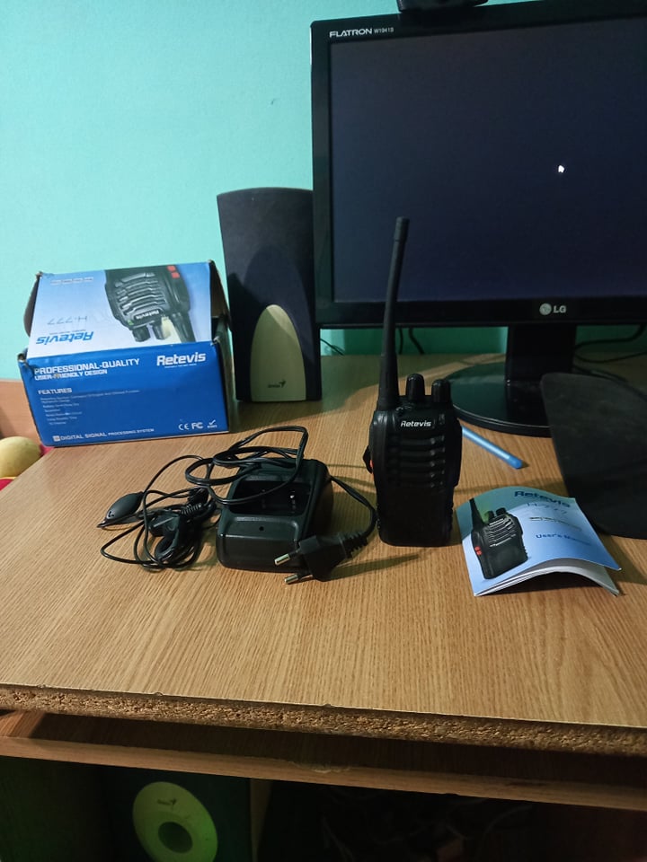 Vand statie radio emisie receptie Retevis H – 777