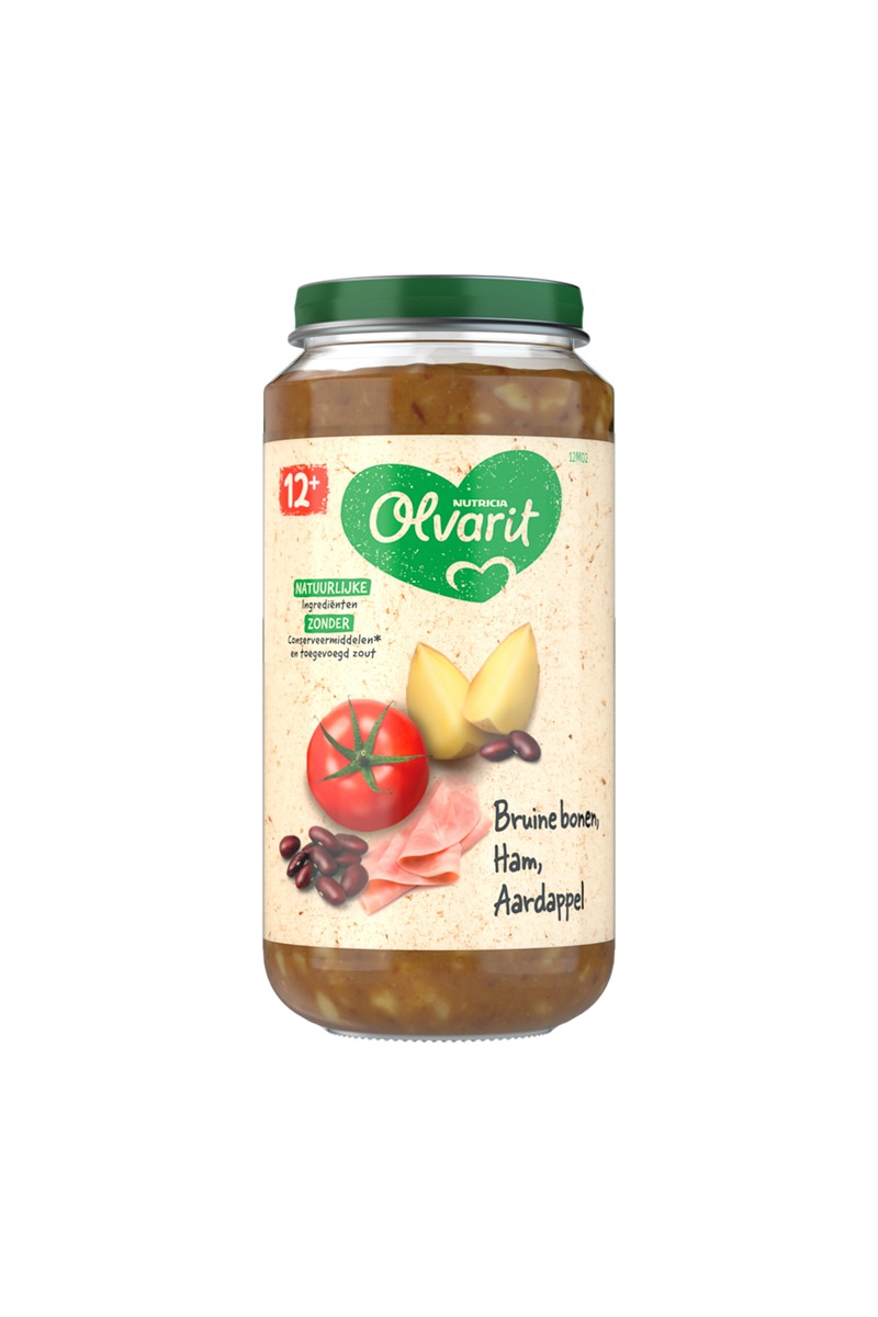 Olvarit mancare pentru bebelusi Conopida, Ou si Cartof 12+ luni Total Blue