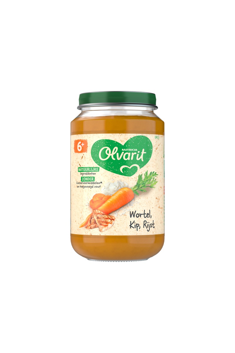 Import Olanda Olvarit mancare pentru bebelusi Curcan, Orez si Broccoli 6+ luni