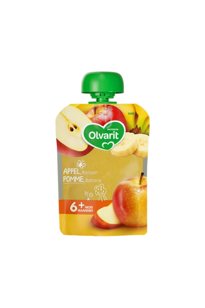 Olvarit Smoothie Bebelusi cu Mar si Banana Total Blue