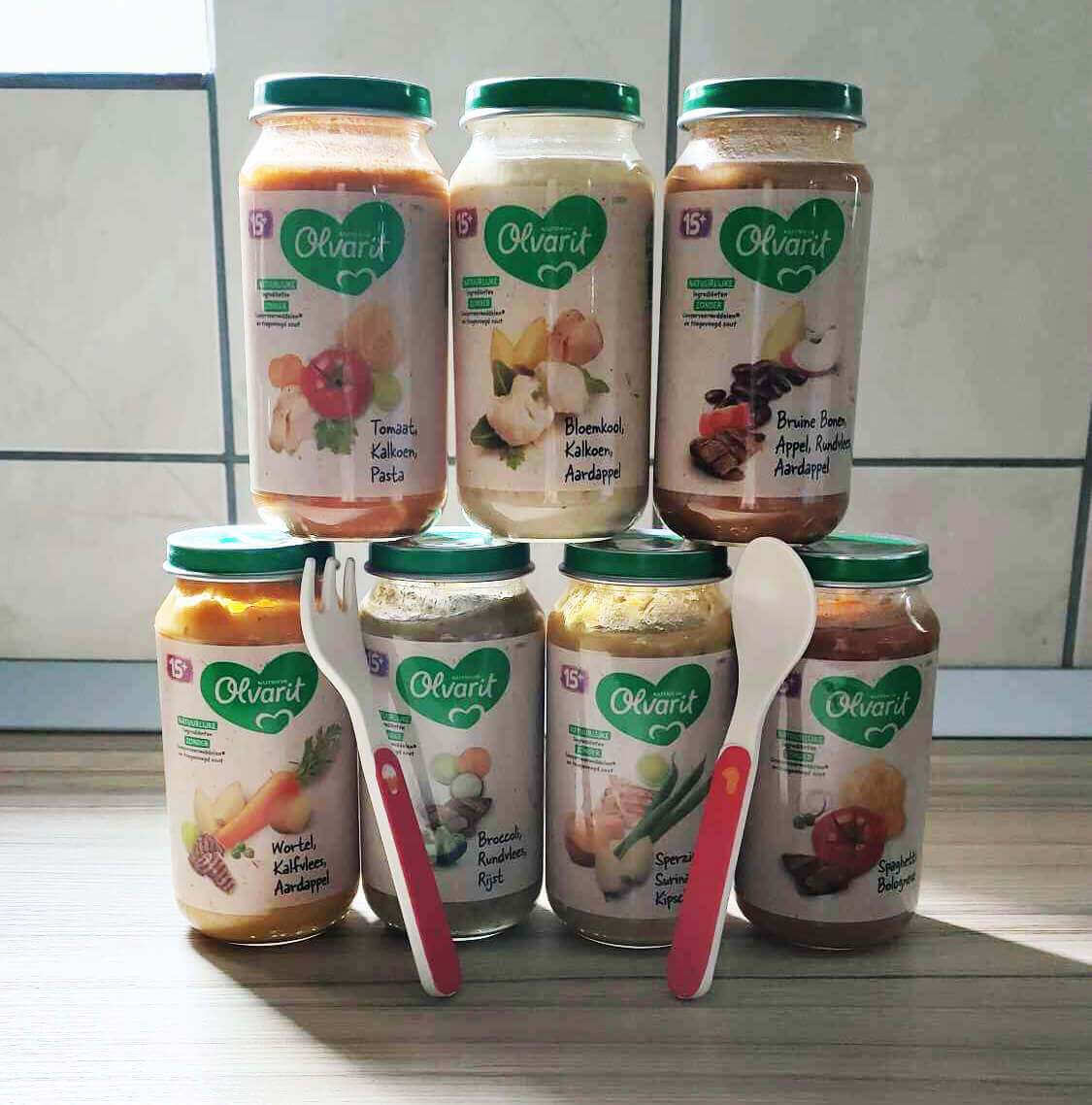 Olvarit mancare pentru bebelusi BIO Total Blue