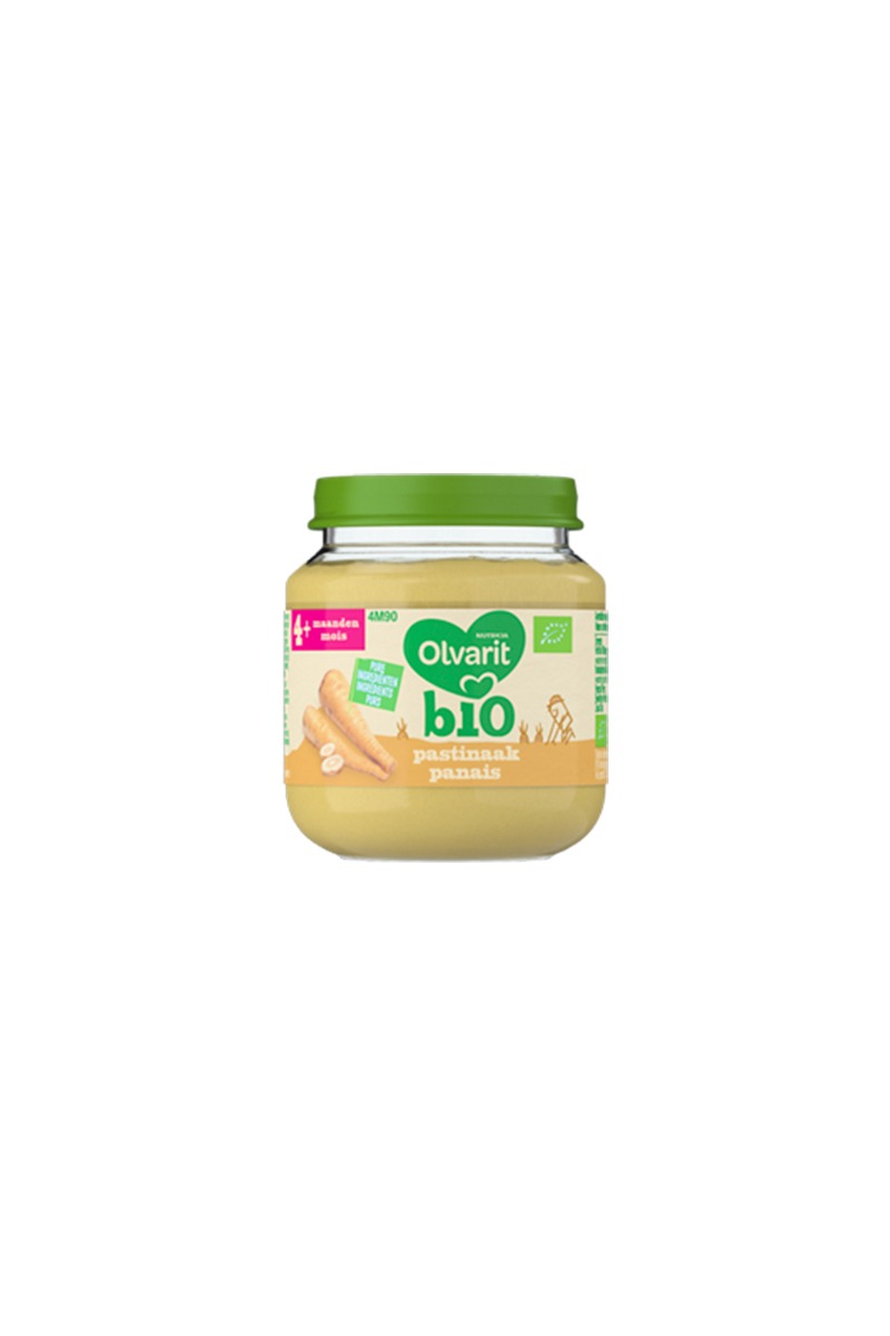 Mancare pentru bebelusi Olvarit BIO Piure Pastarnac 4+ luni