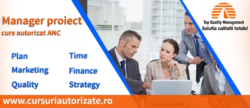 Curs online Manager Proiect – cod COR 242101