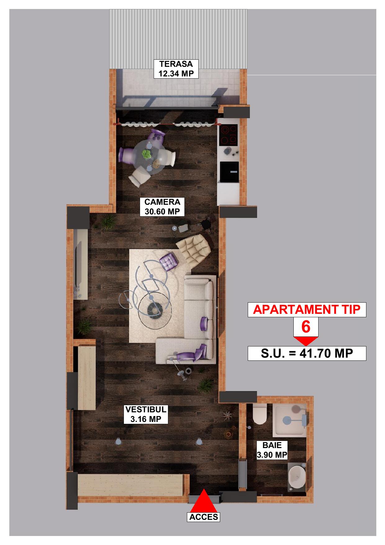 APARTAMENTE 2 CAMERE MAMAIA NORD PRIMA LINIE