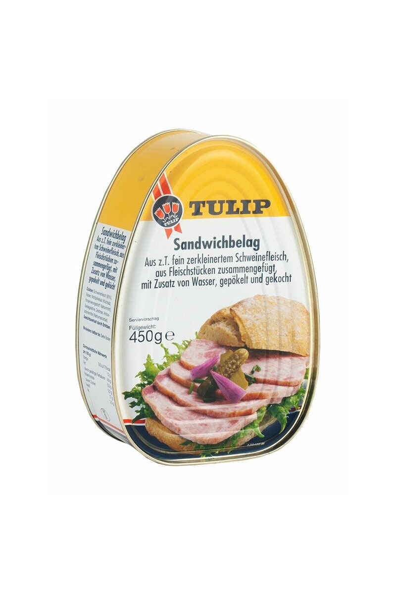 Import Germania carne presata de porc Tulip Total Blue 0728.305.612