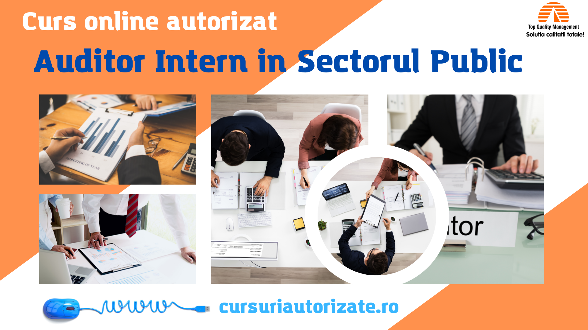 Curs online autorizat Auditor intern in sectorul public