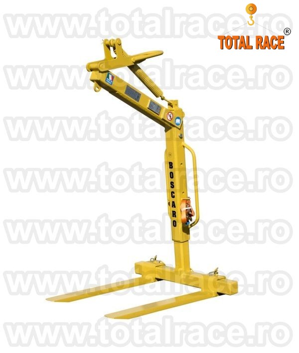 Furci macara cu lame reglabile