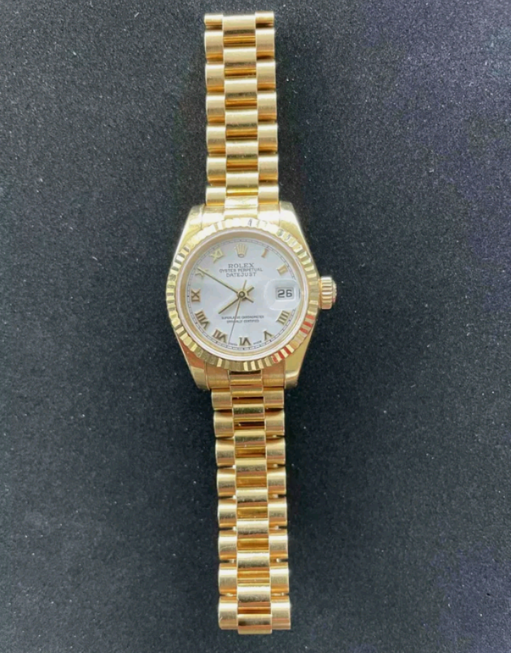 Rolex en or de 14 karat