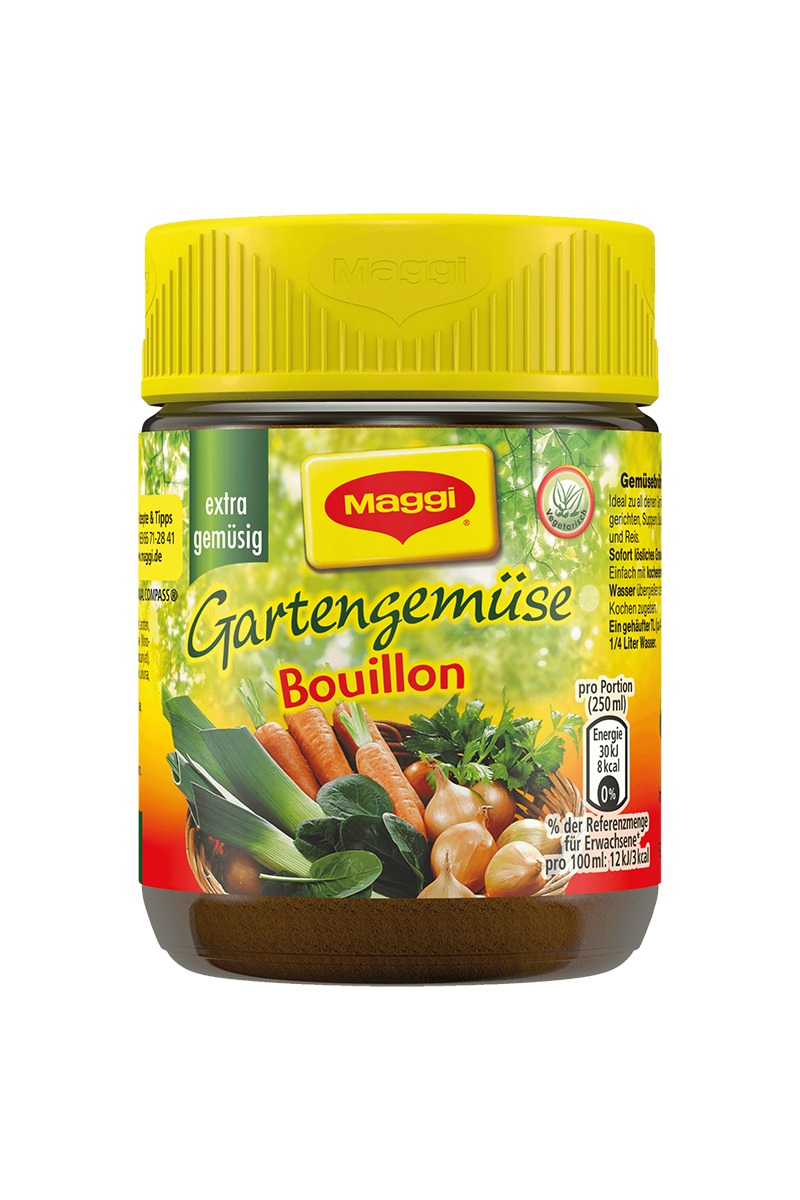 Maggi borcan, Bouillon de legume de gradina Total Blue 0728.305.612