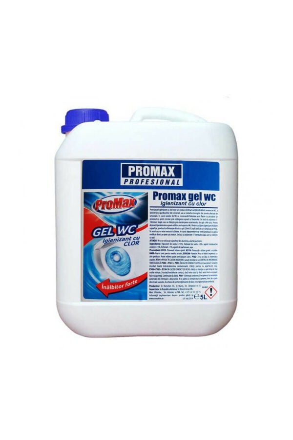 Soluție WC Promax Igienizant cu Clor 5 litri Total Orange 0728 305 611