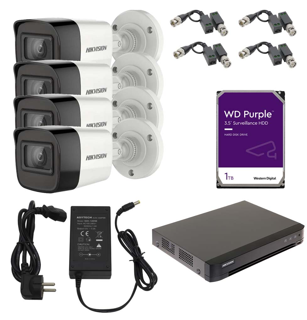 Echipament 8 camere 2Mp plus montaj