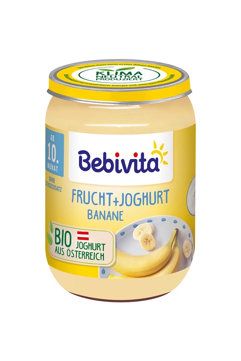 Desert Bio Bebivita Banane si Iaurt 10+ luni import Germania Total Blue 0728.305.612