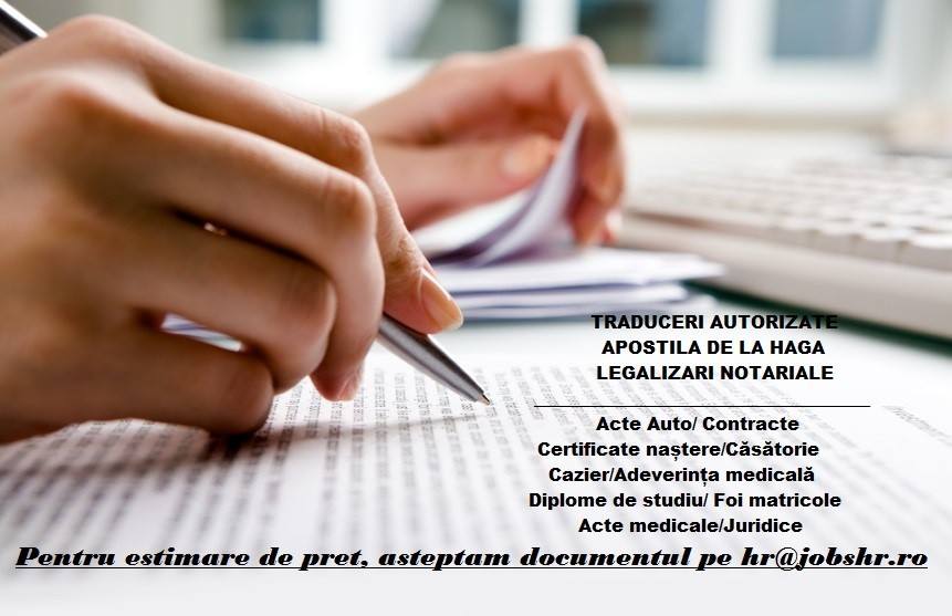 Traduceri autorizate