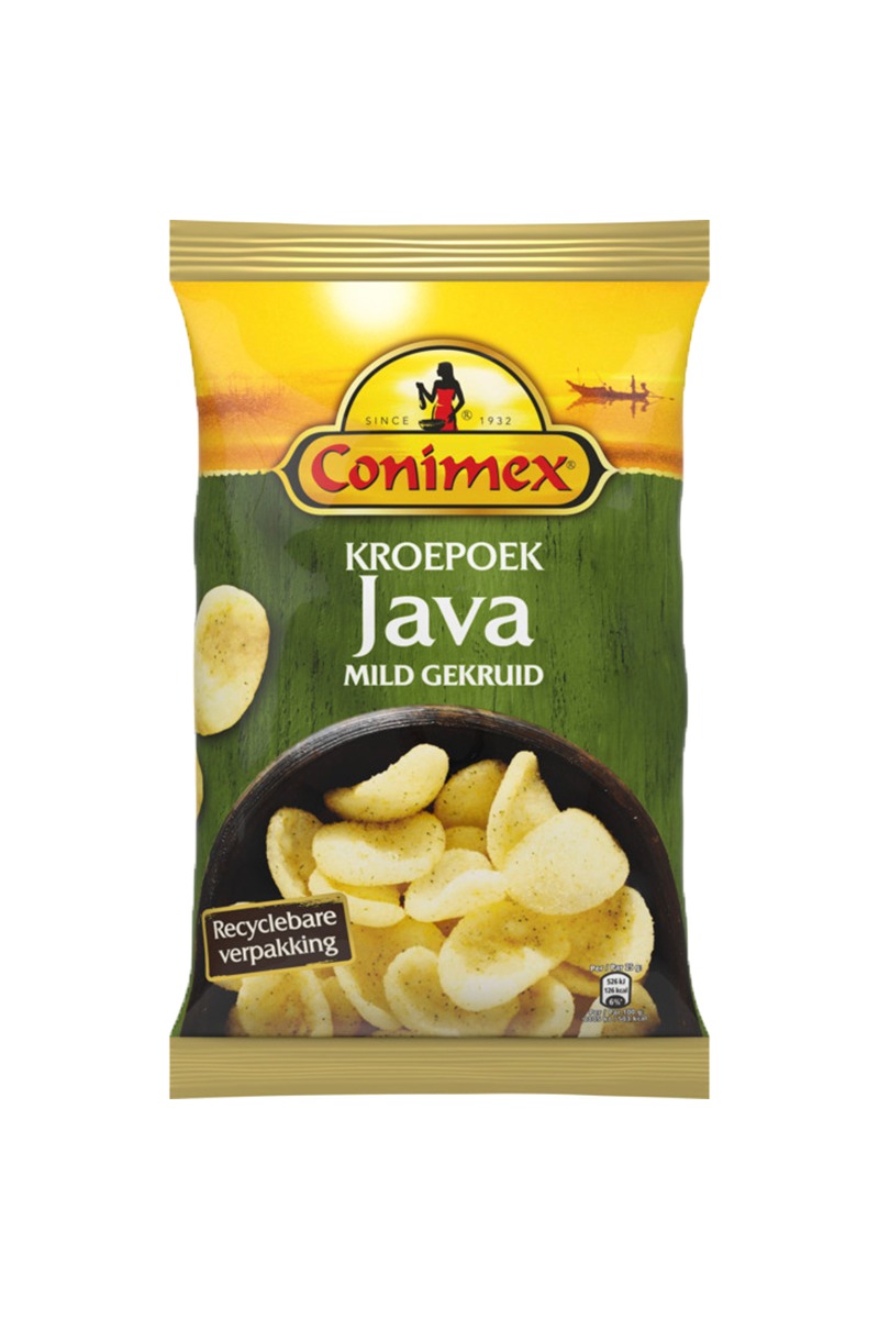 Chips creveti Conimex Java import Olanda Total Blue 0728.305.612