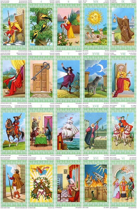 Citit in carti de Tarot Lenormand si cafea.