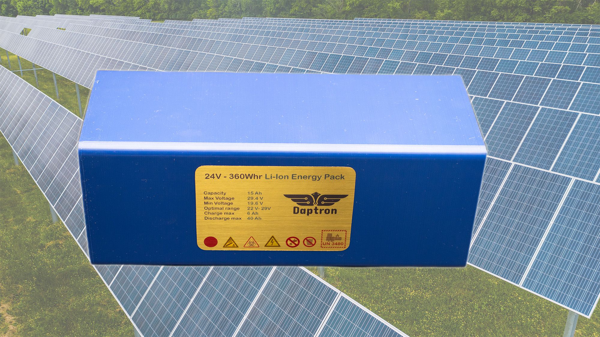 ACUMULATOR LITHIU-ION 24V 12AH DAPTRON