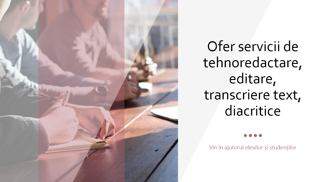 Tehnoredactez, editez licențe si orice documente